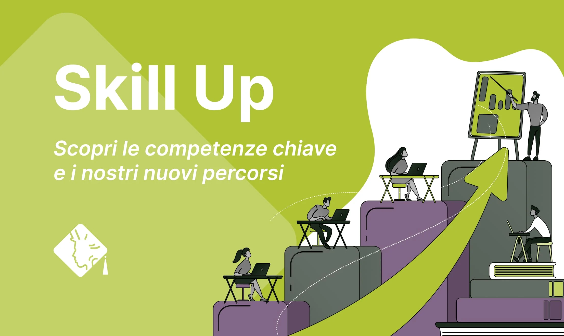 Annuncio corsi Skill Up: i nuovi percorsi per le competenze chiave del futuro